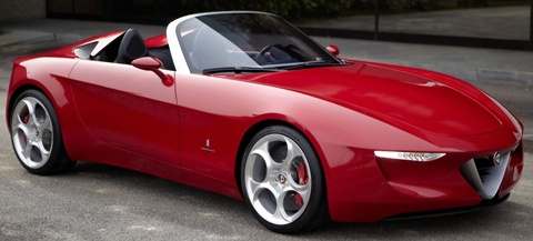 2010 Pininfarina Alfa Romeo 2uettottanta Spider logo car insurance