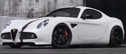 2012 Wheelsandmore Alfa Romeo 8C logo car insurance